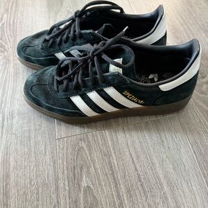 Adidas Handball Spezial Black and White Sneakers